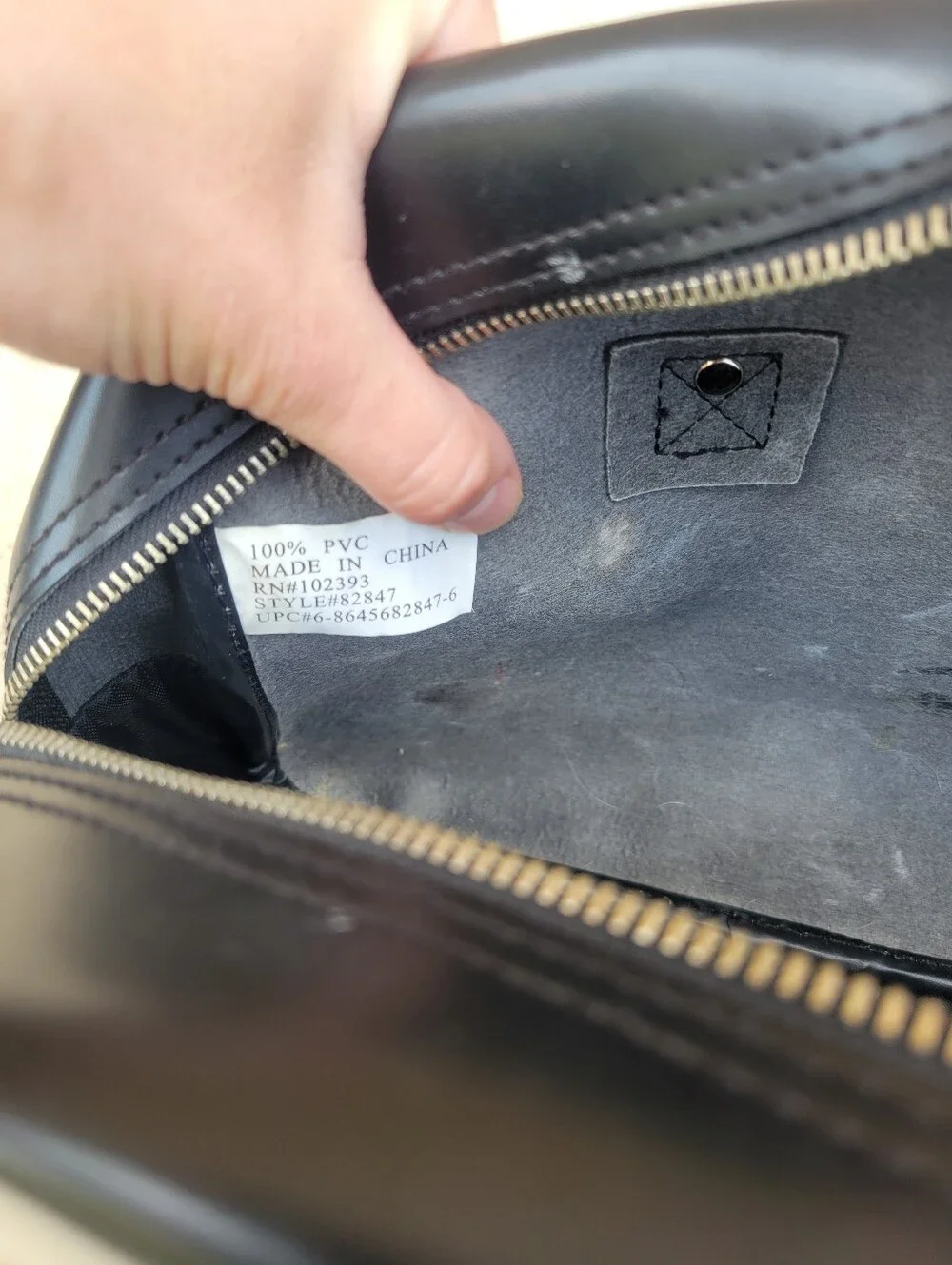 Harley-Davidson vintage duffle